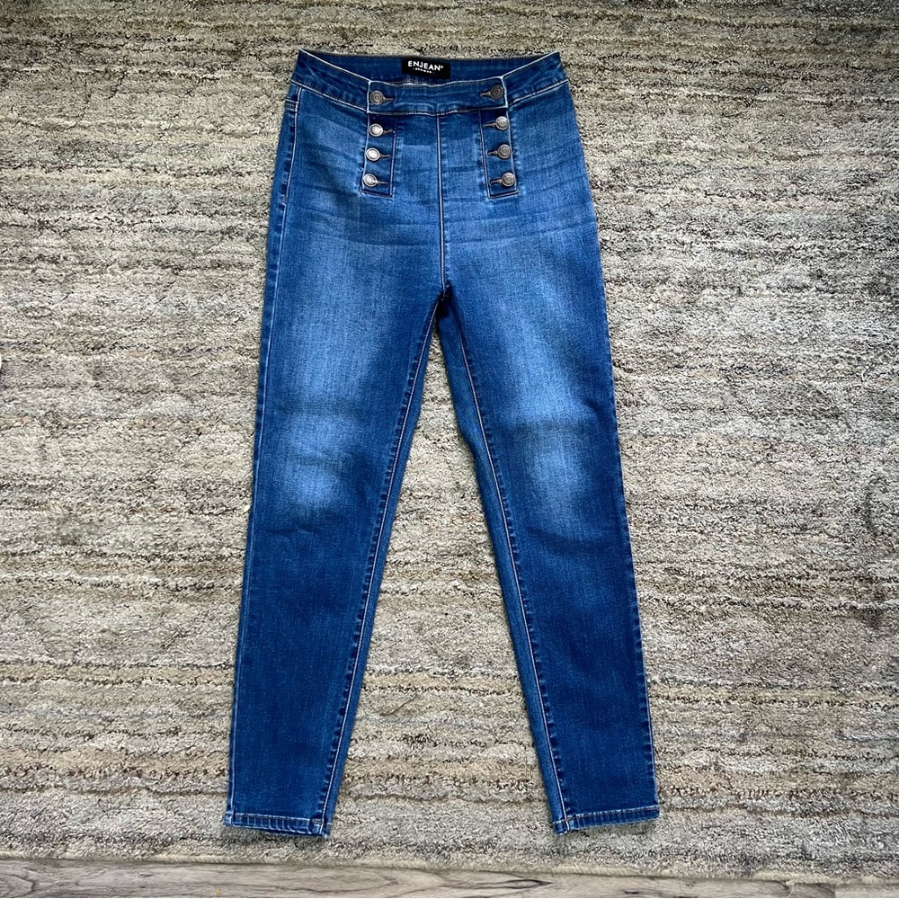 Enjean High rise Skinny Jeans,